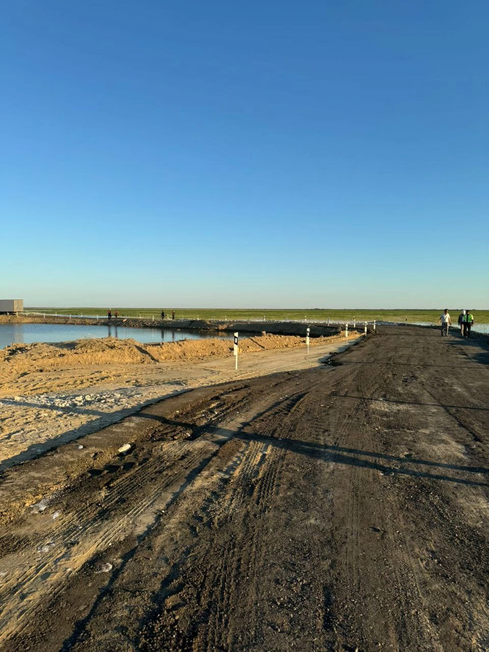 Открыт поврежденный участок автодороги Атырау-Индер